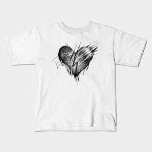 broken heart t-shirt Kids T-Shirt